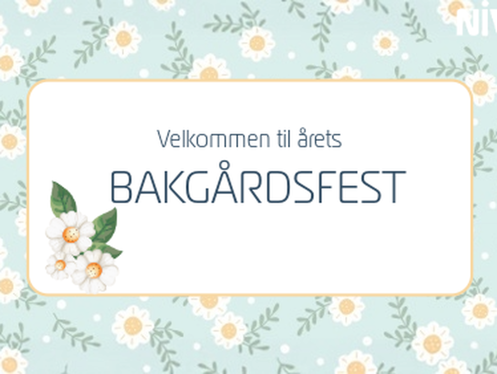 Bakgårdsfest 2025